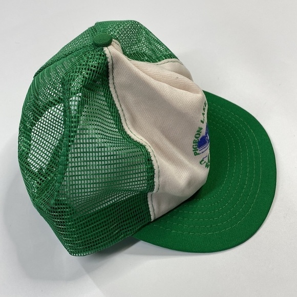 Vintage Brand Images Pigeon Lake Field Station UW System Trucker Snapback Hat - Picture 3 of 8